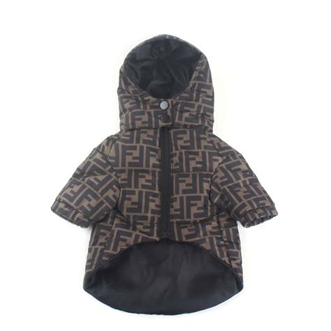 fendi dog coat|fendi puffer jacket cost.